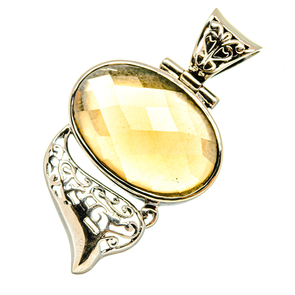 Smoky Quartz Pendants handcrafted by Ana Silver Co - PD8003