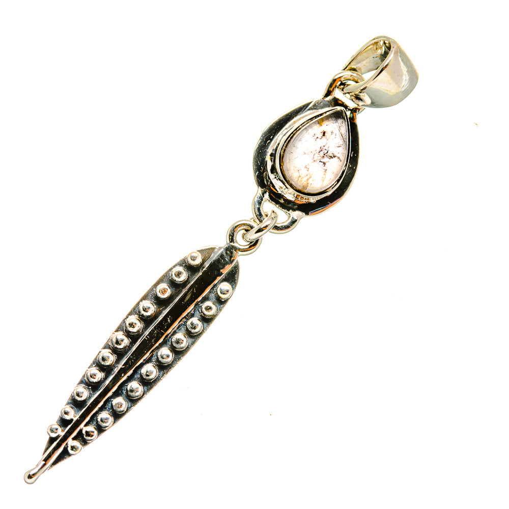 Tourmalinated Quartz Pendants handcrafted by Ana Silver Co - PD8031