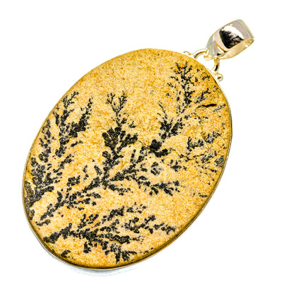 Germany Psilomelane Dendrite Pendants handcrafted by Ana Silver Co - PD8035