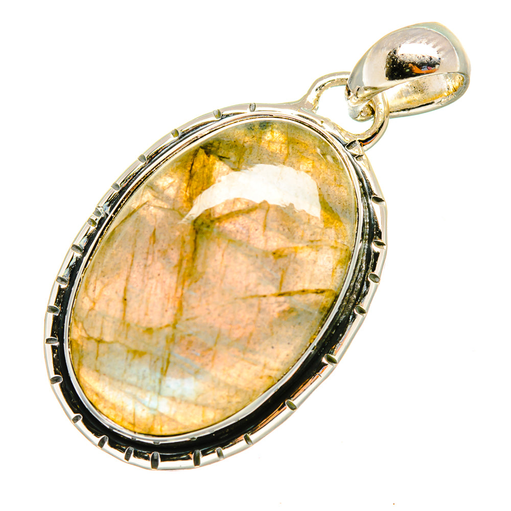 Labradorite Pendants handcrafted by Ana Silver Co - PD8036