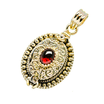 Garnet Pendants handcrafted by Ana Silver Co - PD8038