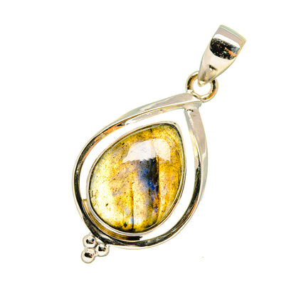 Labradorite Pendants handcrafted by Ana Silver Co - PD8039