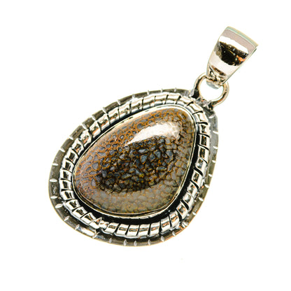Dinosaur Bone Pendants handcrafted by Ana Silver Co - PD8064