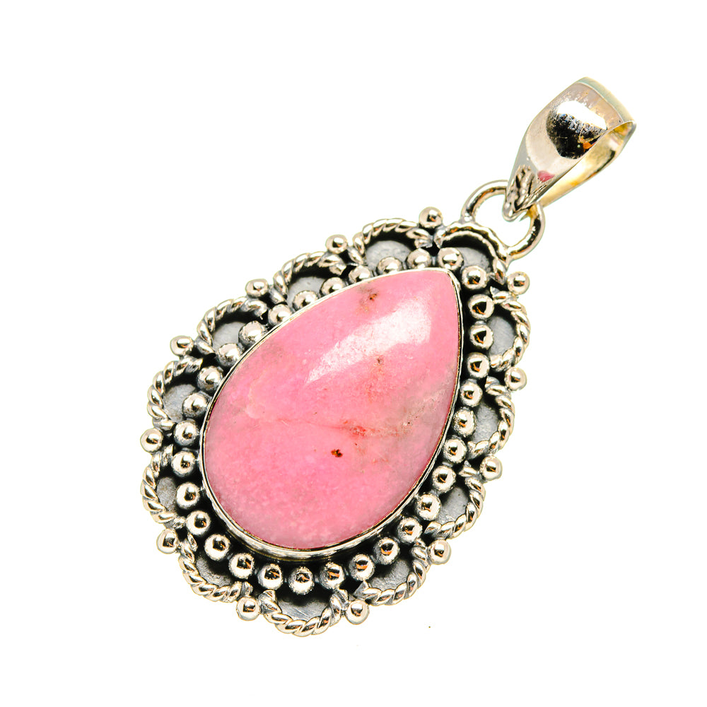 Pink Opal Pendants handcrafted by Ana Silver Co - PD8069