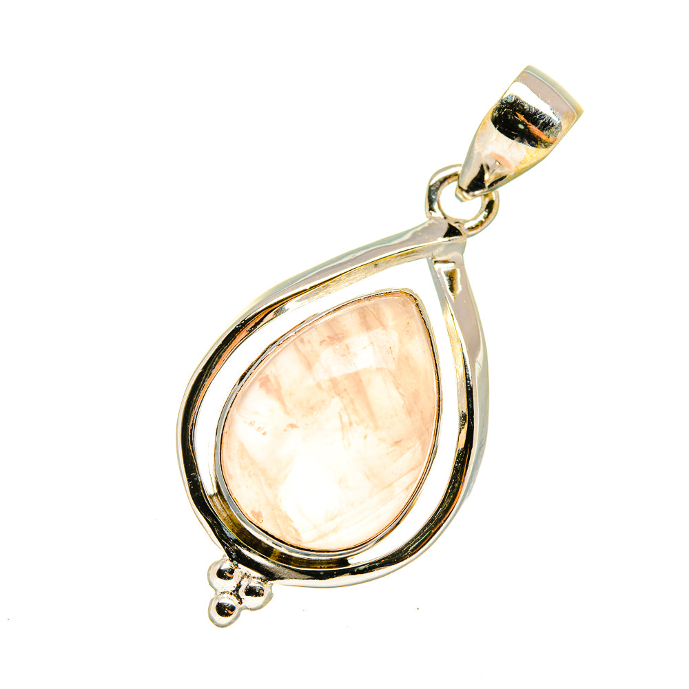 Rose Quartz Pendants handcrafted by Ana Silver Co - PD8088