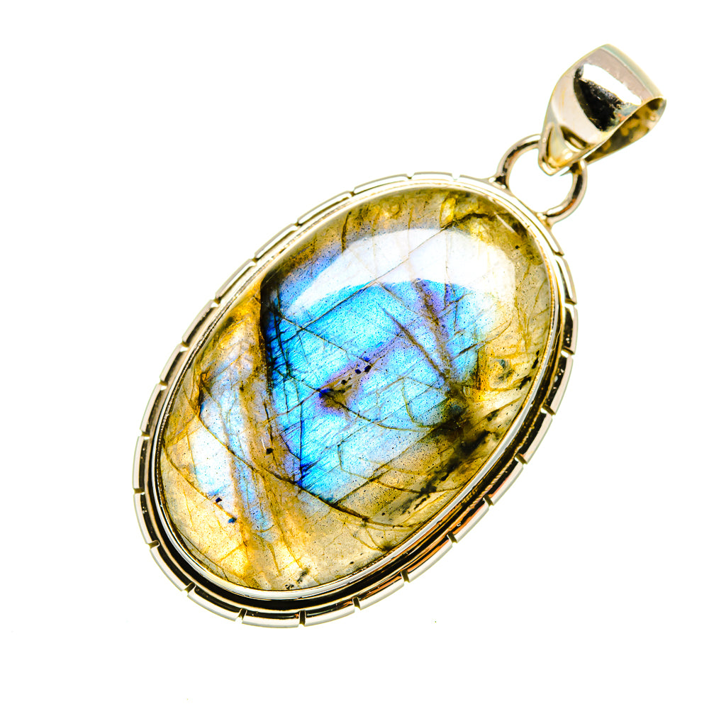 Labradorite Pendants handcrafted by Ana Silver Co - PD8093