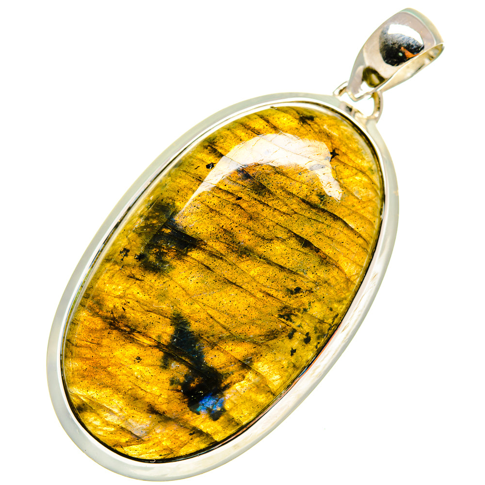 Labradorite Pendants handcrafted by Ana Silver Co - PD8122