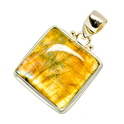 Labradorite Pendants handcrafted by Ana Silver Co - PD8123