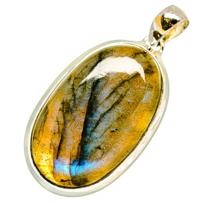 Labradorite Pendants handcrafted by Ana Silver Co - PD8127