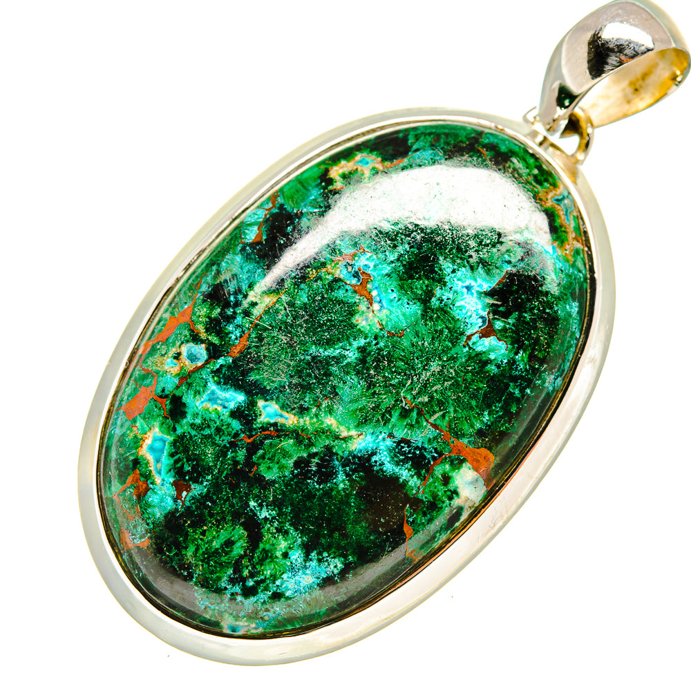Chrysocolla Pendants handcrafted by Ana Silver Co - PD8129