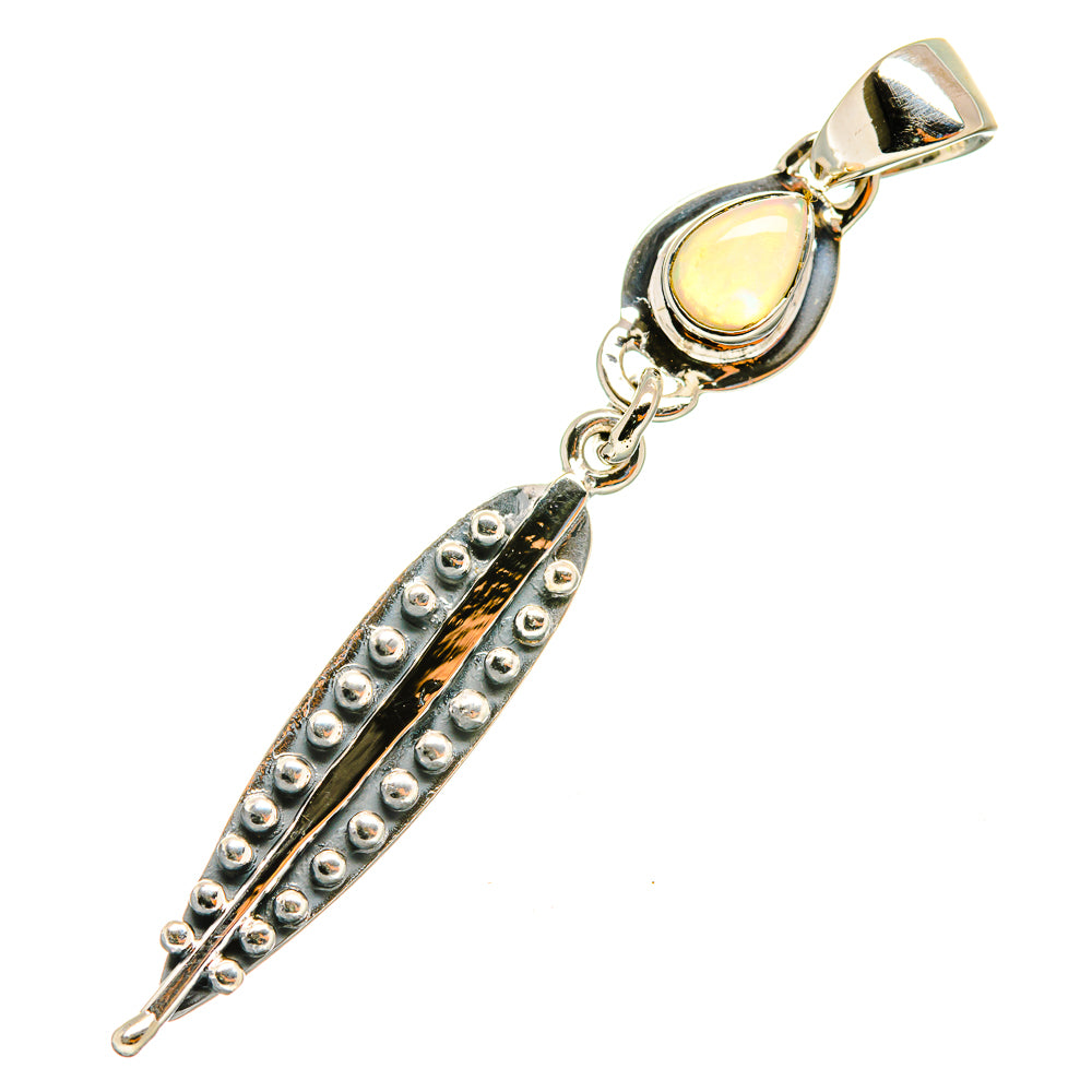 Ethiopian Opal Pendants handcrafted by Ana Silver Co - PD8136
