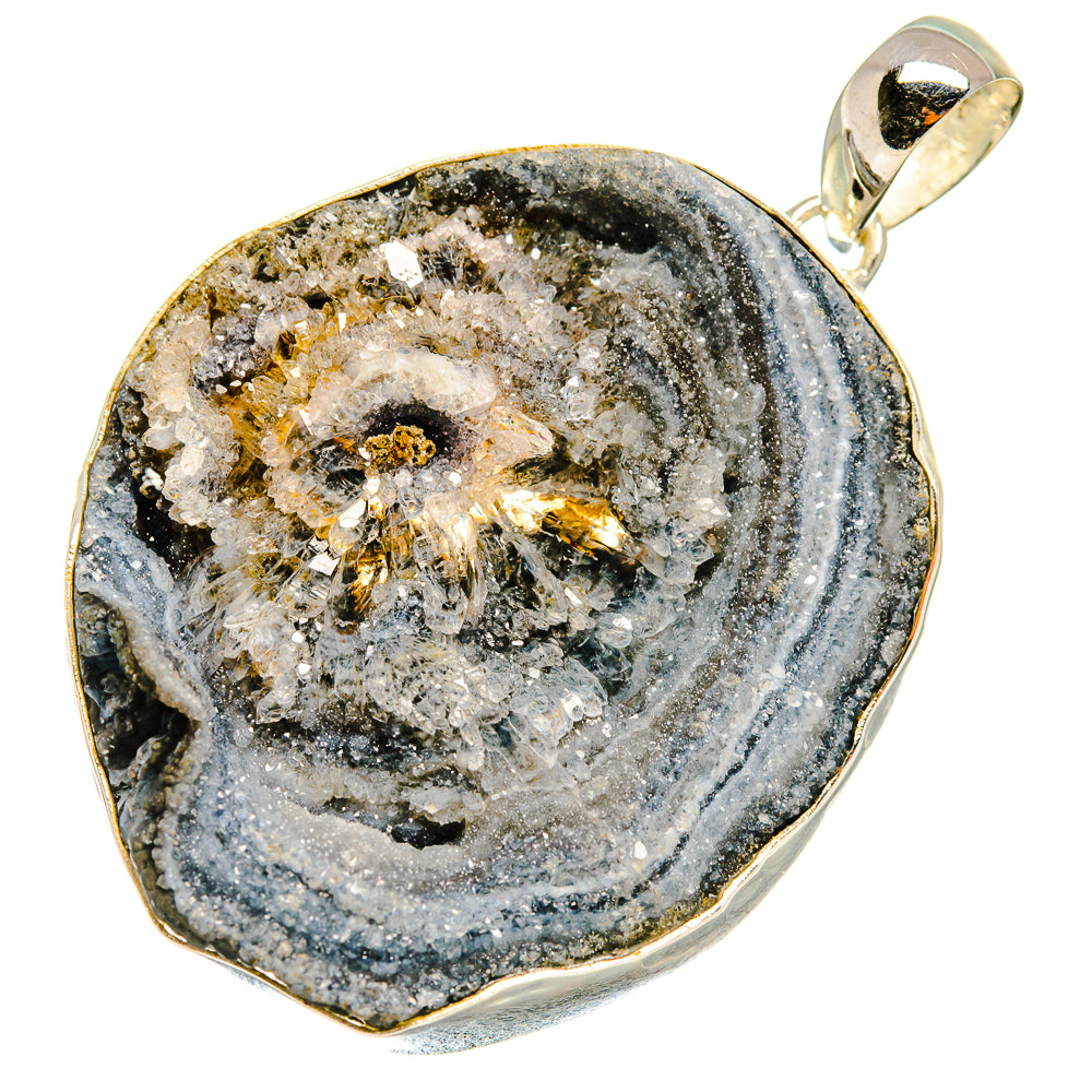Desert Druzy Pendants handcrafted by Ana Silver Co - PD8149