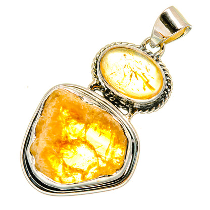 Citrine Pendants handcrafted by Ana Silver Co - PD8162