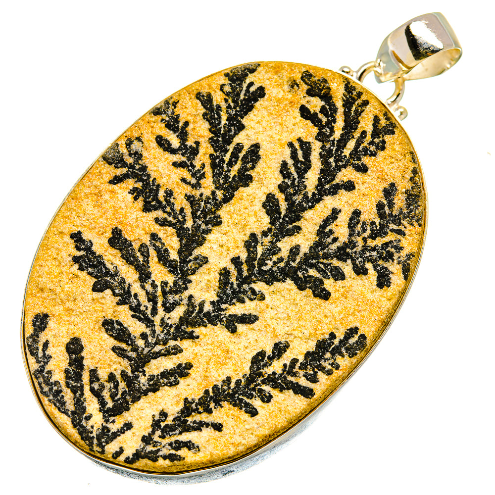 Germany Psilomelane Dendrite Pendants handcrafted by Ana Silver Co - PD8175