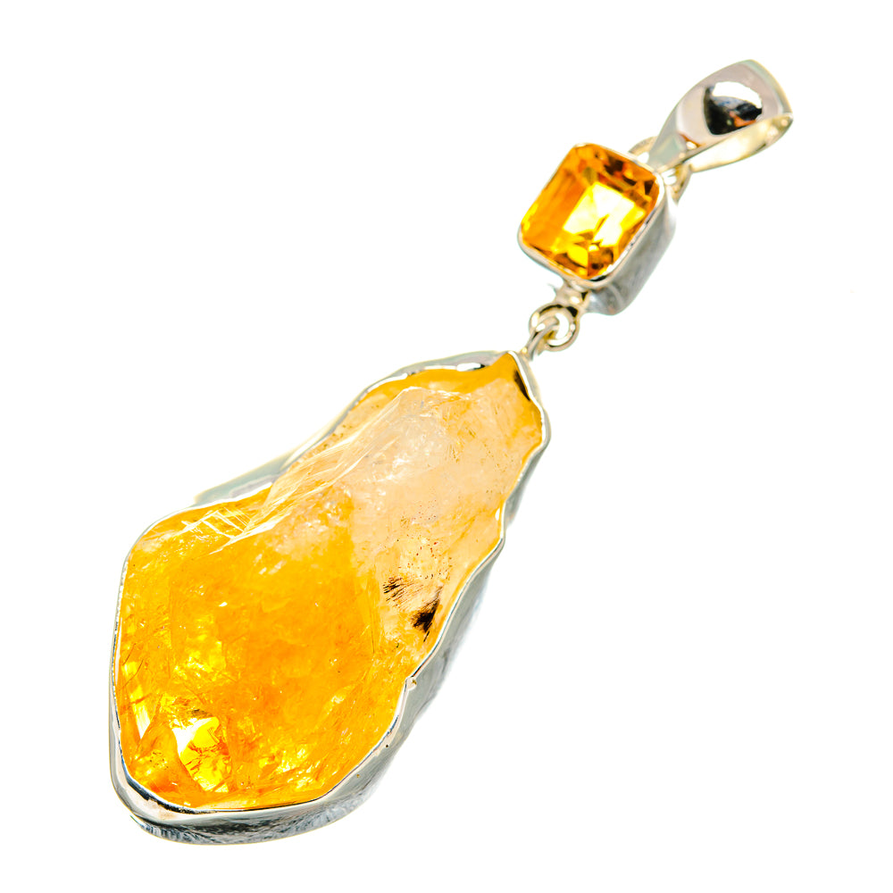 Citrine Pendants handcrafted by Ana Silver Co - PD8176