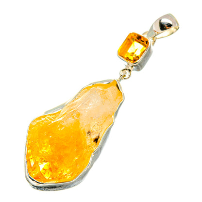 Citrine Pendants handcrafted by Ana Silver Co - PD8176
