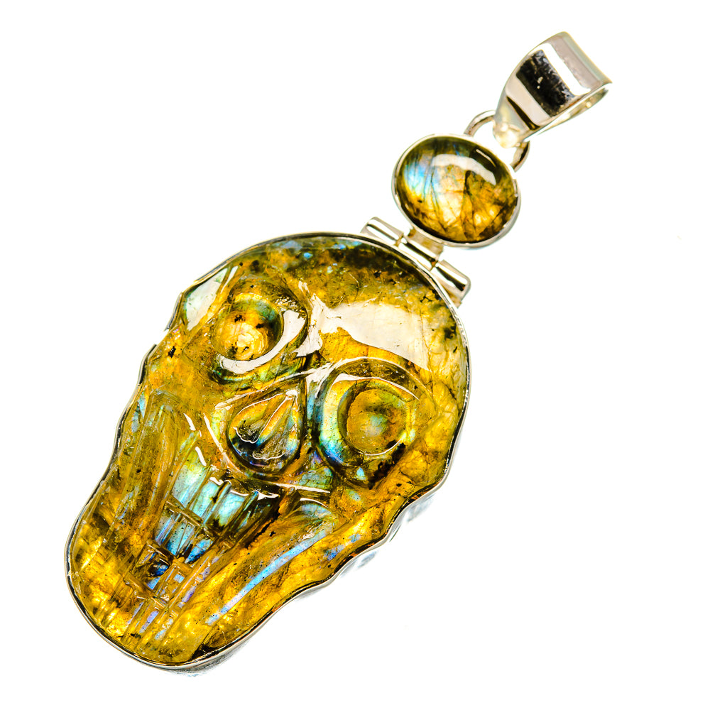 Labradorite Pendants handcrafted by Ana Silver Co - PD8186