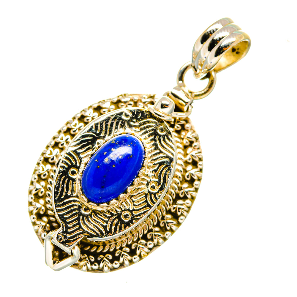 Lapis Lazuli Pendants handcrafted by Ana Silver Co - PD8198