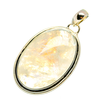 Rainbow Moonstone Pendants handcrafted by Ana Silver Co - PD8224