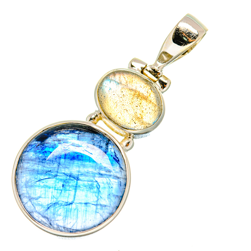 Kyanite Pendants handcrafted by Ana Silver Co - PD8233