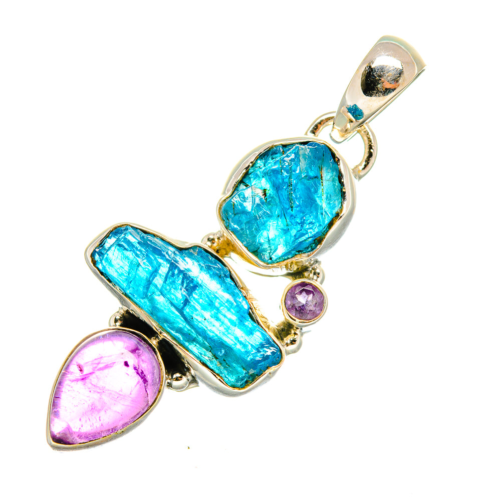 Apatite Pendants handcrafted by Ana Silver Co - PD8236