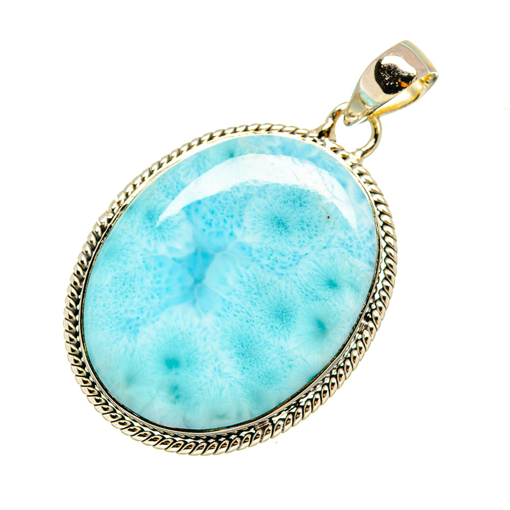 Larimar Pendants handcrafted by Ana Silver Co - PD8242