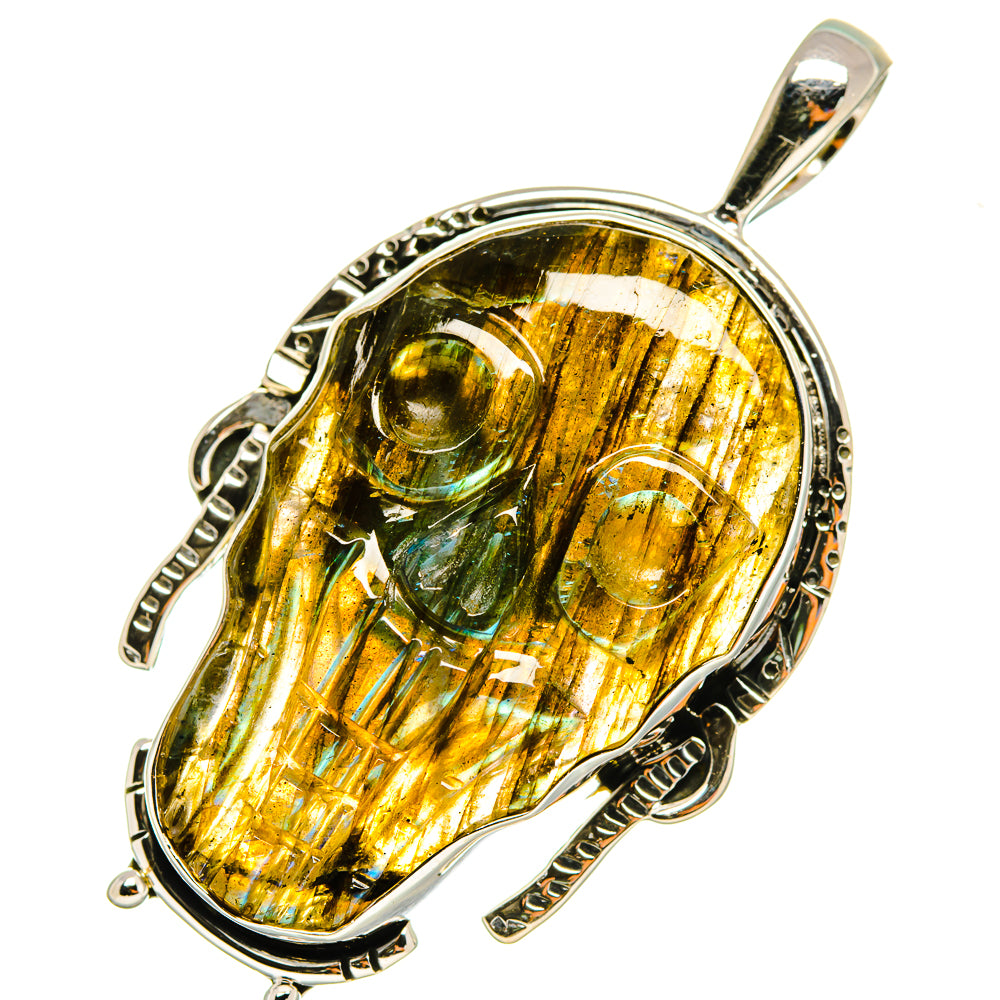 Labradorite Pendants handcrafted by Ana Silver Co - PD8249