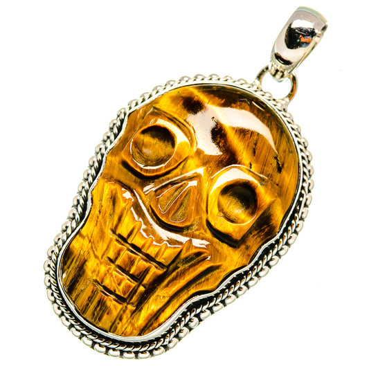 Tiger Eye Pendants handcrafted by Ana Silver Co - PD8296