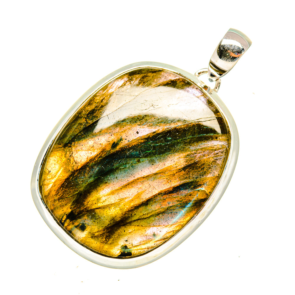 Labradorite Pendants handcrafted by Ana Silver Co - PD8306