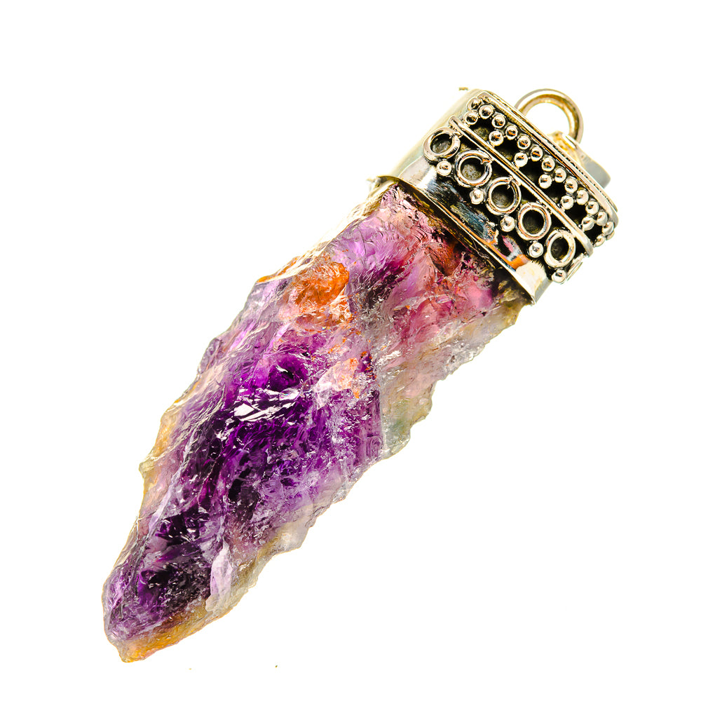 Amethyst Stalactite Pendants handcrafted by Ana Silver Co - PD8315