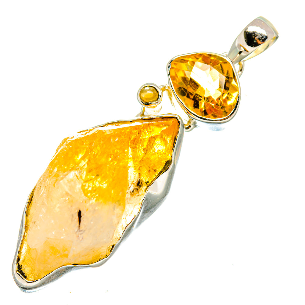 Citrine Pendants handcrafted by Ana Silver Co - PD8321