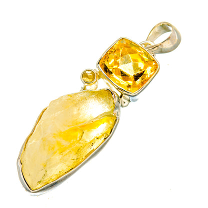 Citrine Pendants handcrafted by Ana Silver Co - PD8325