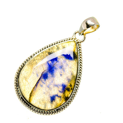 Labradorite Pendants handcrafted by Ana Silver Co - PD8326