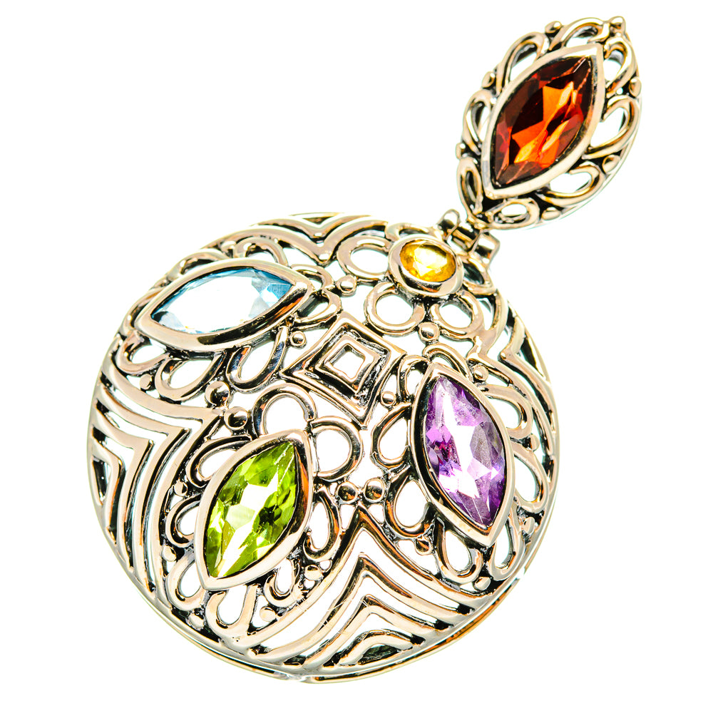 Garnet Pendants handcrafted by Ana Silver Co - PD8344