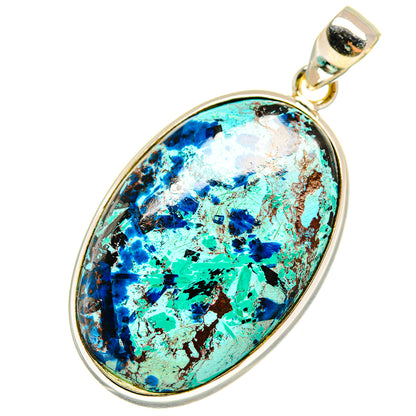 Shattuckite Pendants handcrafted by Ana Silver Co - PD8345