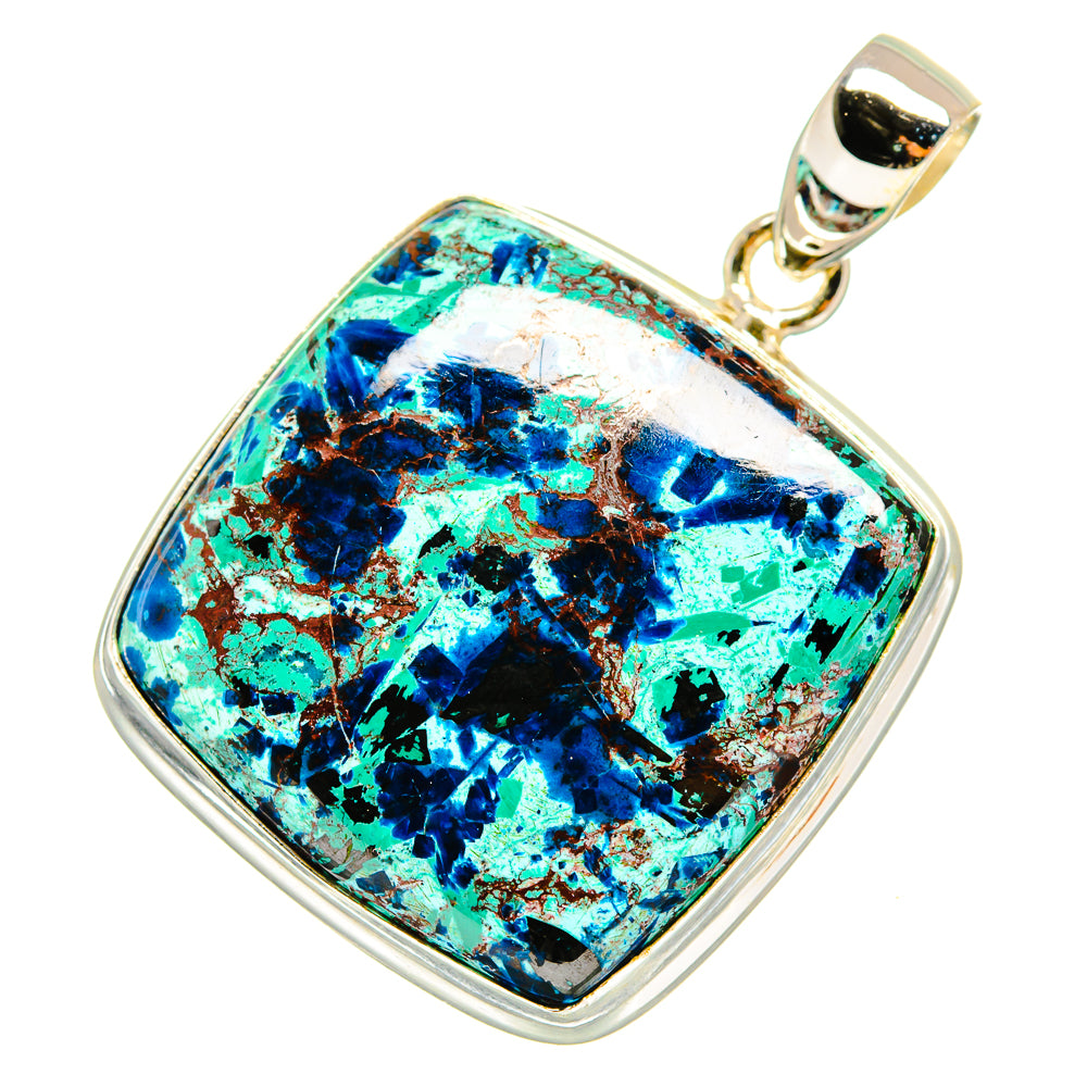 Shattuckite Pendants handcrafted by Ana Silver Co - PD8348