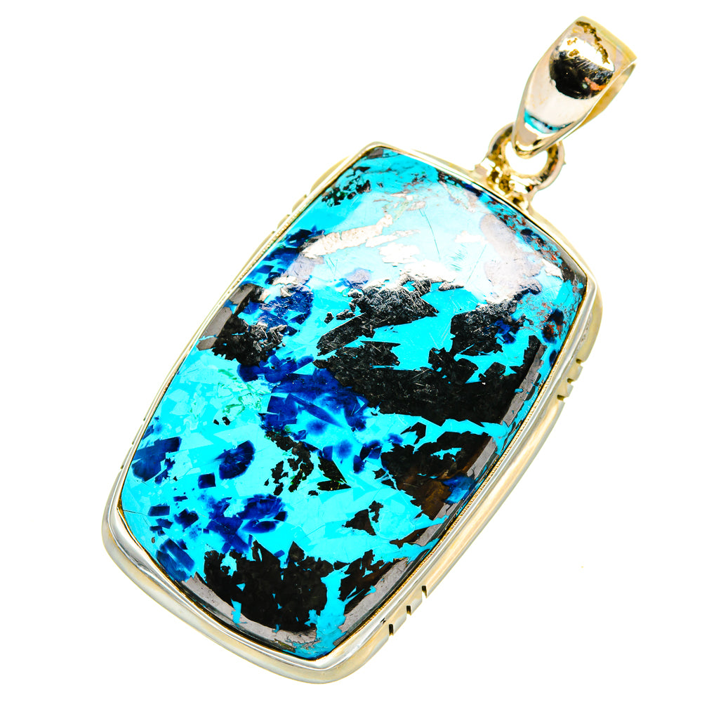 Shattuckite Pendants handcrafted by Ana Silver Co - PD8349