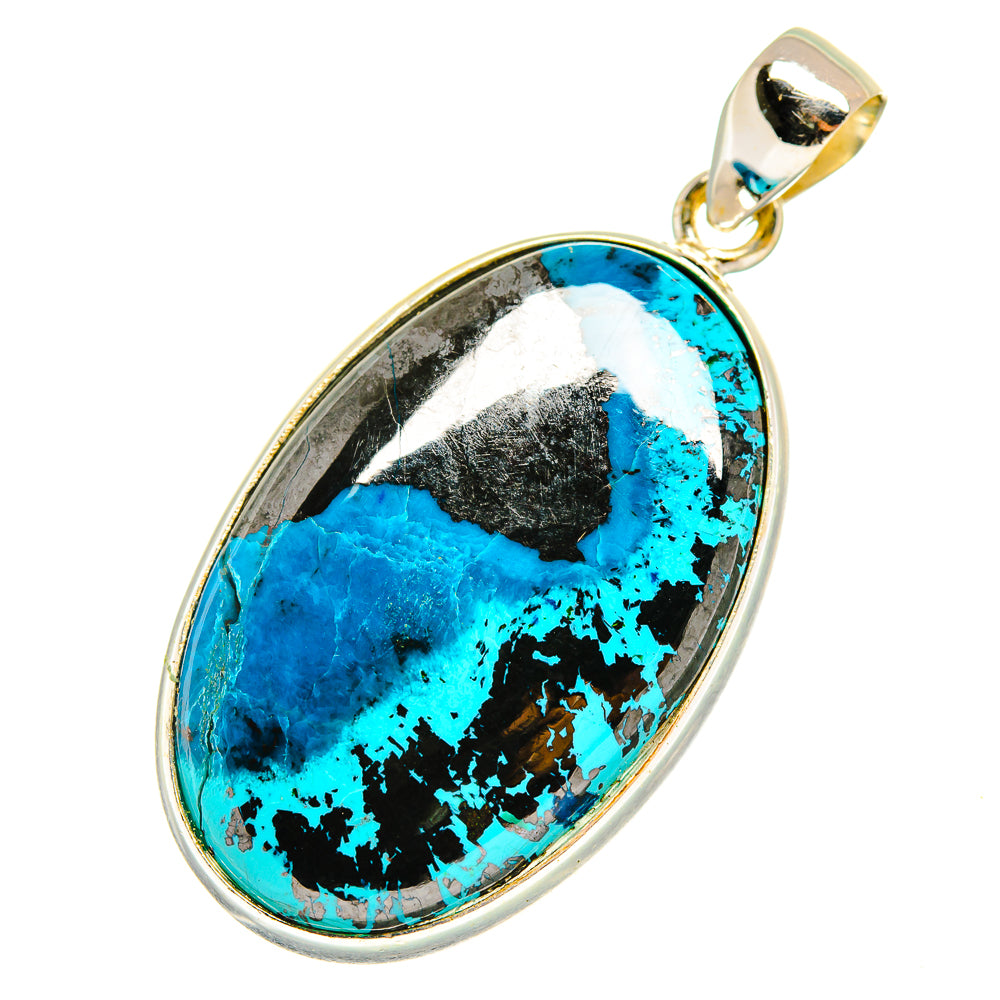Shattuckite Pendants handcrafted by Ana Silver Co - PD8354