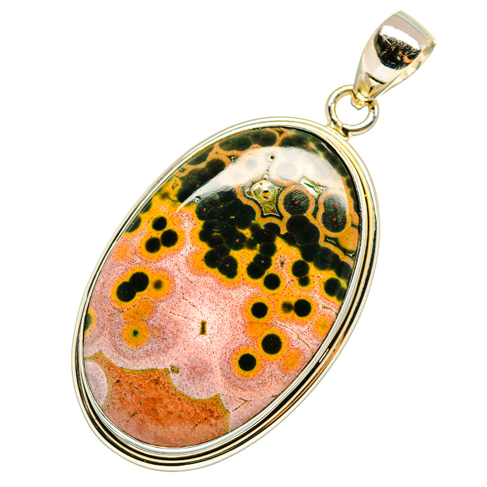 Ocean Jasper Pendants handcrafted by Ana Silver Co - PD8357