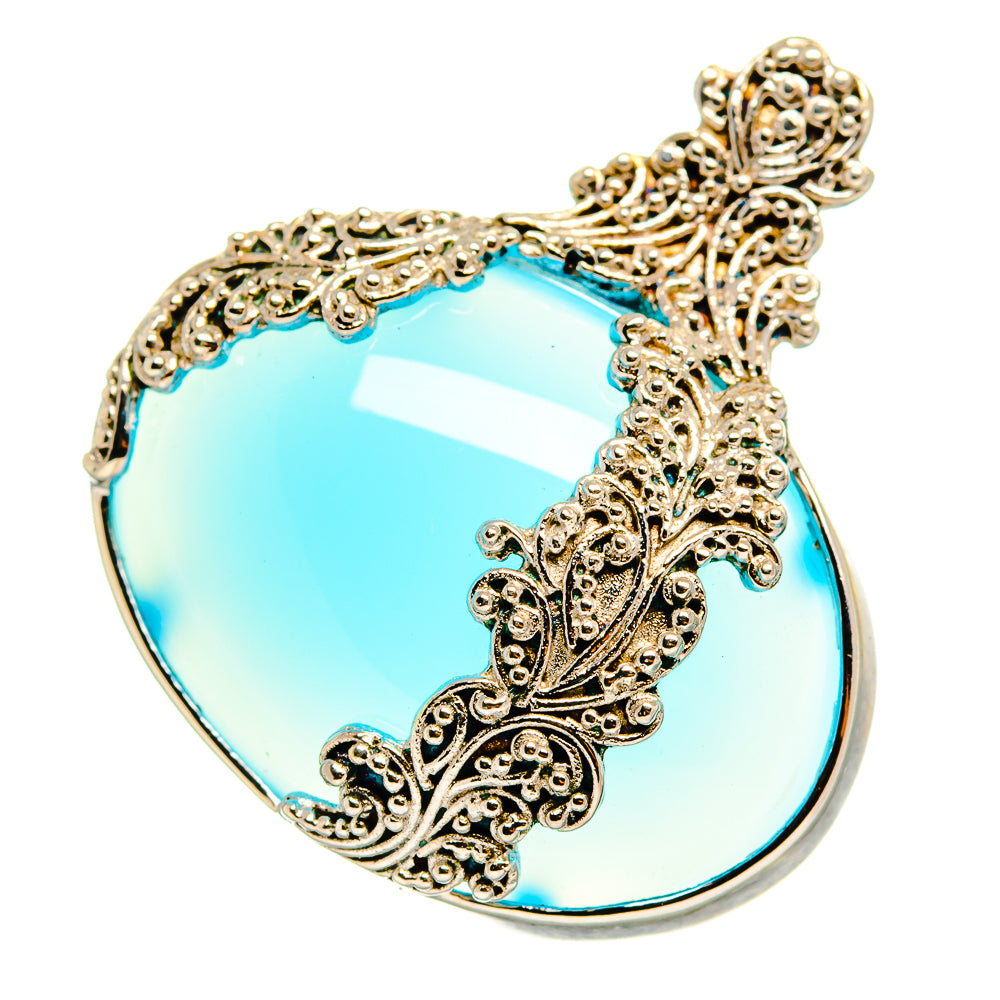 Aqua Chalcedony Pendants handcrafted by Ana Silver Co - PD8359