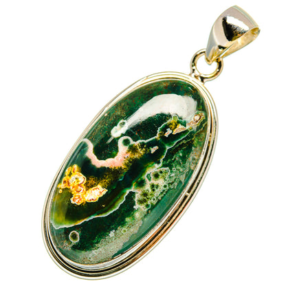 Ocean Jasper Pendants handcrafted by Ana Silver Co - PD8363
