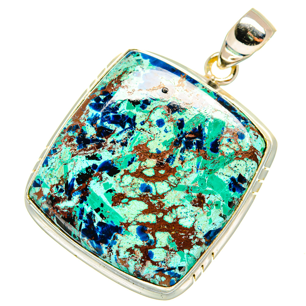 Shattuckite Pendants handcrafted by Ana Silver Co - PD8371