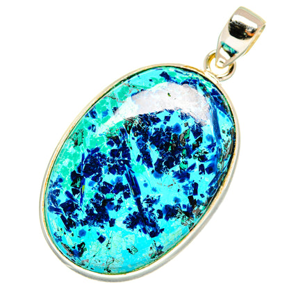 Shattuckite Pendants handcrafted by Ana Silver Co - PD8378
