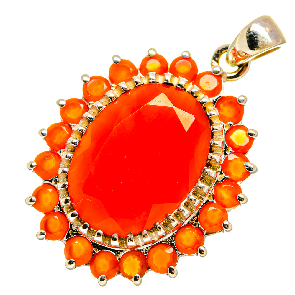 Red Onyx Pendants handcrafted by Ana Silver Co - PD8381
