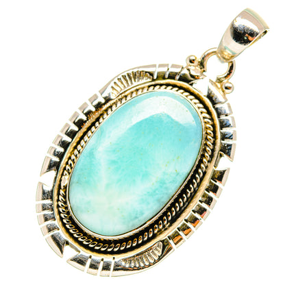 Larimar Pendants handcrafted by Ana Silver Co - PD8384