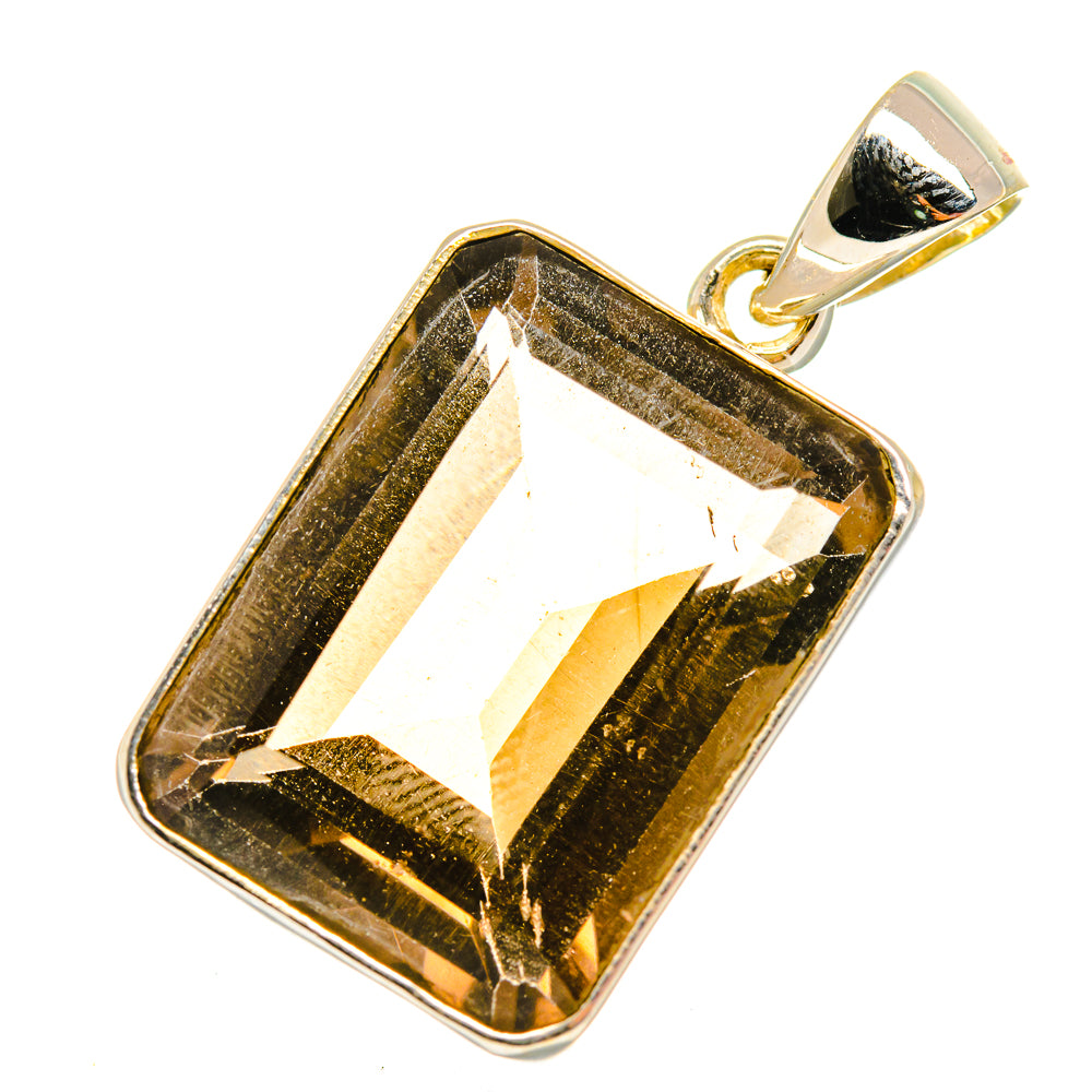 Smoky Quartz Pendants handcrafted by Ana Silver Co - PD8386