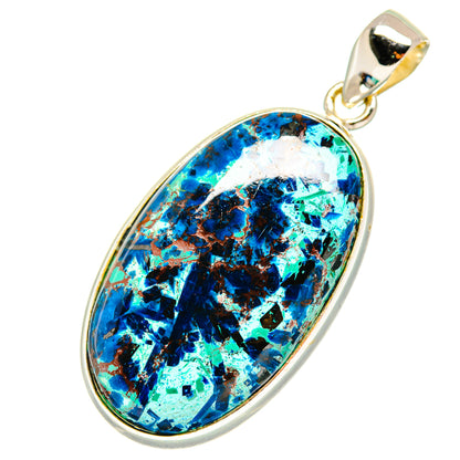 Shattuckite Pendants handcrafted by Ana Silver Co - PD8391
