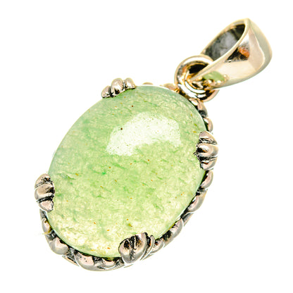 Prehnite Pendants handcrafted by Ana Silver Co - PD8396