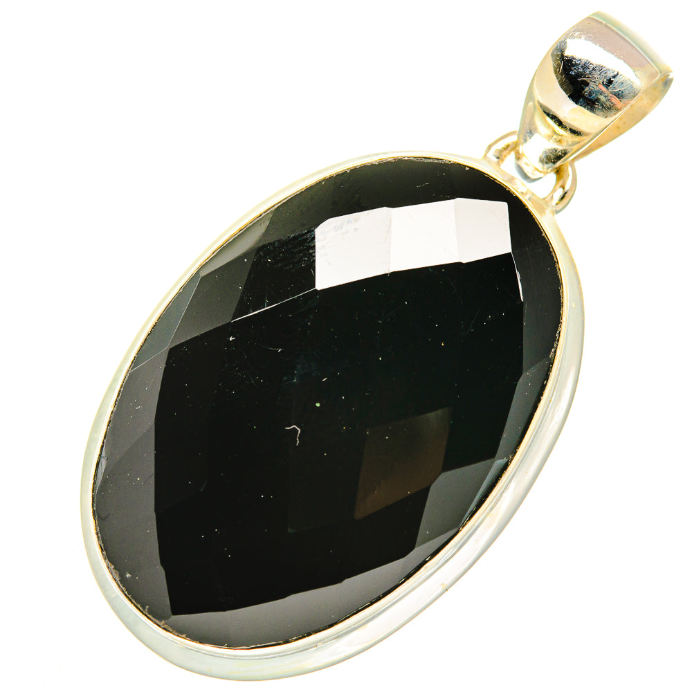 Black Onyx Pendants handcrafted by Ana Silver Co - PD8414