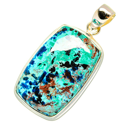 Shattuckite Pendants handcrafted by Ana Silver Co - PD8418